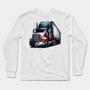 Trailer truck Long Sleeve T-Shirt